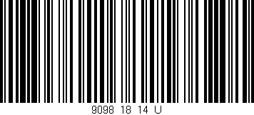 Código de barras (EAN, GTIN, SKU, ISBN): '9098_18_14_U'