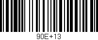 Código de barras (EAN, GTIN, SKU, ISBN): '90E+13'