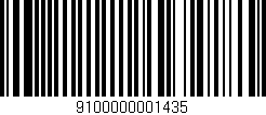 Código de barras (EAN, GTIN, SKU, ISBN): '9100000001435'