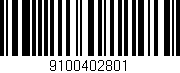 Código de barras (EAN, GTIN, SKU, ISBN): '9100402801'