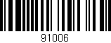 Código de barras (EAN, GTIN, SKU, ISBN): '91006'