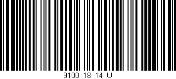 Código de barras (EAN, GTIN, SKU, ISBN): '9100_18_14_U'