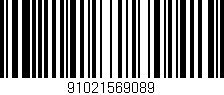 Código de barras (EAN, GTIN, SKU, ISBN): '91021569089'