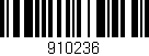 Código de barras (EAN, GTIN, SKU, ISBN): '910236'