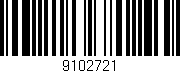 Código de barras (EAN, GTIN, SKU, ISBN): '9102721'
