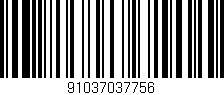 Código de barras (EAN, GTIN, SKU, ISBN): '91037037756'