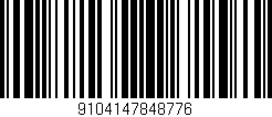 Código de barras (EAN, GTIN, SKU, ISBN): '9104147848776'