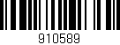 Código de barras (EAN, GTIN, SKU, ISBN): '910589'