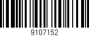 Código de barras (EAN, GTIN, SKU, ISBN): '9107152'