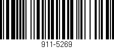Código de barras (EAN, GTIN, SKU, ISBN): '911-5269'