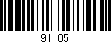 Código de barras (EAN, GTIN, SKU, ISBN): '91105'