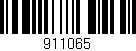 Código de barras (EAN, GTIN, SKU, ISBN): '911065'