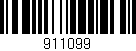 Código de barras (EAN, GTIN, SKU, ISBN): '911099'