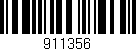 Código de barras (EAN, GTIN, SKU, ISBN): '911356'