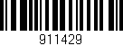 Código de barras (EAN, GTIN, SKU, ISBN): '911429'