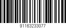 Código de barras (EAN, GTIN, SKU, ISBN): '91163233077'