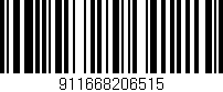 Código de barras (EAN, GTIN, SKU, ISBN): '911668206515'