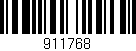 Código de barras (EAN, GTIN, SKU, ISBN): '911768'
