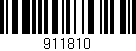 Código de barras (EAN, GTIN, SKU, ISBN): '911810'