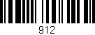 Código de barras (EAN, GTIN, SKU, ISBN): '912'