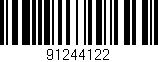 Código de barras (EAN, GTIN, SKU, ISBN): '91244122'