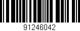 Código de barras (EAN, GTIN, SKU, ISBN): '91246042'