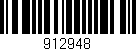 Código de barras (EAN, GTIN, SKU, ISBN): '912948'