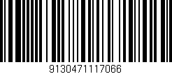 Código de barras (EAN, GTIN, SKU, ISBN): '9130471117066'