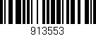 Código de barras (EAN, GTIN, SKU, ISBN): '913553'