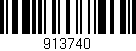 Código de barras (EAN, GTIN, SKU, ISBN): '913740'