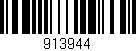 Código de barras (EAN, GTIN, SKU, ISBN): '913944'