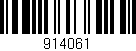 Código de barras (EAN, GTIN, SKU, ISBN): '914061'