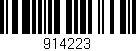 Código de barras (EAN, GTIN, SKU, ISBN): '914223'