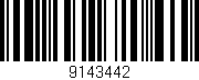 Código de barras (EAN, GTIN, SKU, ISBN): '9143442'