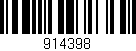 Código de barras (EAN, GTIN, SKU, ISBN): '914398'