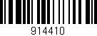 Código de barras (EAN, GTIN, SKU, ISBN): '914410'