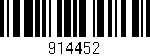 Código de barras (EAN, GTIN, SKU, ISBN): '914452'