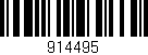 Código de barras (EAN, GTIN, SKU, ISBN): '914495'