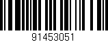 Código de barras (EAN, GTIN, SKU, ISBN): '91453051'