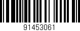 Código de barras (EAN, GTIN, SKU, ISBN): '91453061'