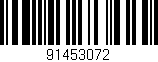 Código de barras (EAN, GTIN, SKU, ISBN): '91453072'