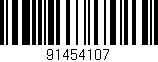 Código de barras (EAN, GTIN, SKU, ISBN): '91454107'