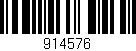 Código de barras (EAN, GTIN, SKU, ISBN): '914576'