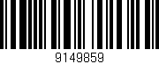 Código de barras (EAN, GTIN, SKU, ISBN): '9149859'