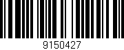Código de barras (EAN, GTIN, SKU, ISBN): '9150427'