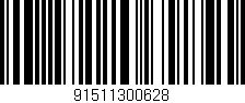 Código de barras (EAN, GTIN, SKU, ISBN): '91511300628'