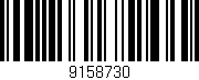 Código de barras (EAN, GTIN, SKU, ISBN): '9158730'