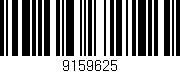 Código de barras (EAN, GTIN, SKU, ISBN): '9159625'