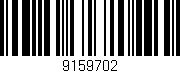 Código de barras (EAN, GTIN, SKU, ISBN): '9159702'
