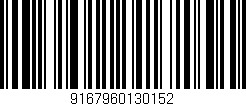 Código de barras (EAN, GTIN, SKU, ISBN): '9167960130152'